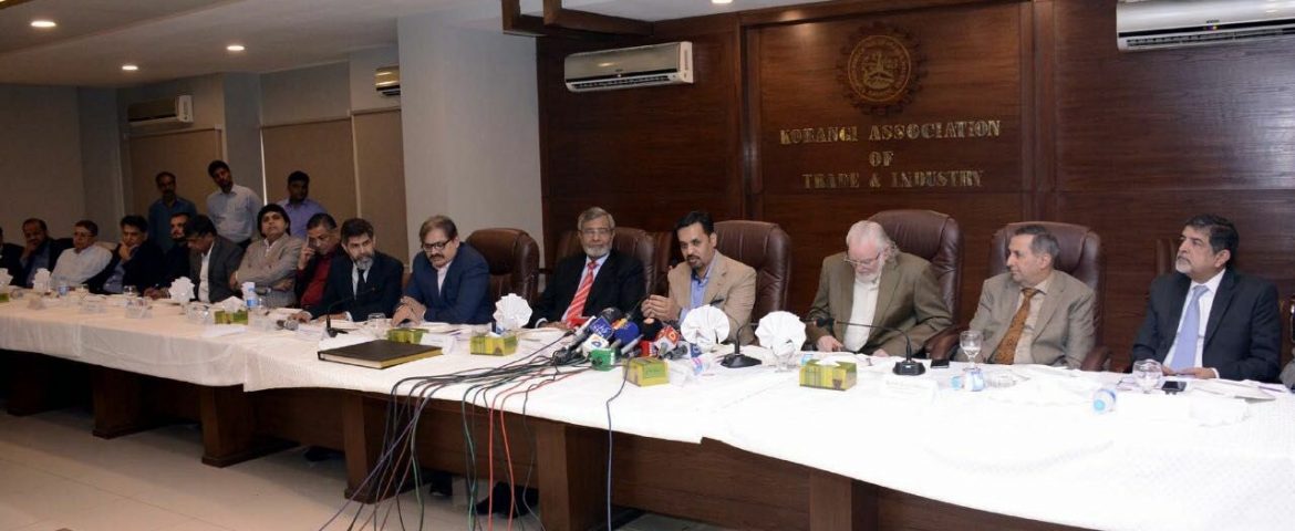 Chairman Syed Mustafa Kamal Invited by Korangi Association of Trade & Industries.